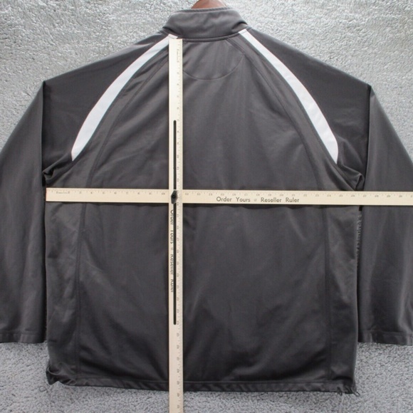 Walgreens Employee Uniform Soft Shell Jacket Adult XXL 2XL Gray Logo Athletic - Picture 8 of 11